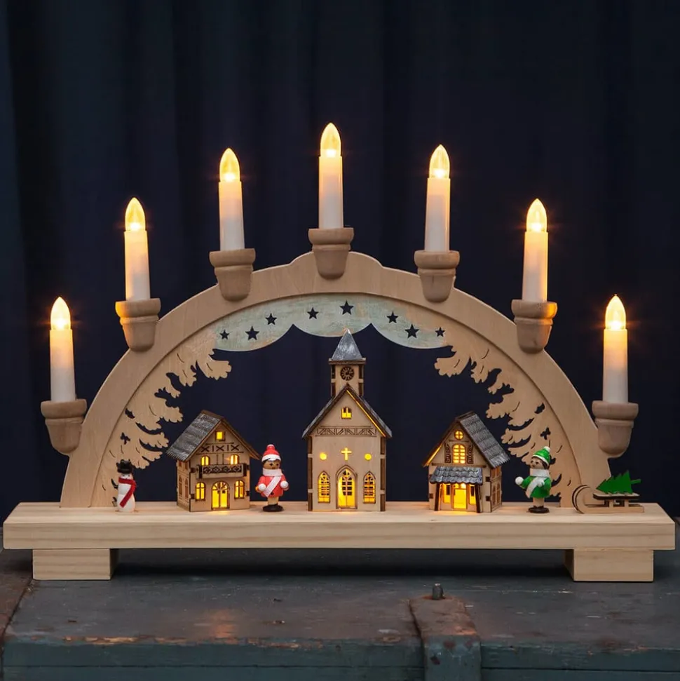 Dassel LED-adventsstage