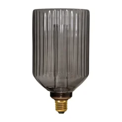 Decoled LED-pære E27 1 W 2.000 K røggrå