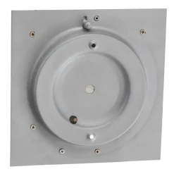 Decor Walther Cut LED-loftlampe, krom, 18x18 cm
