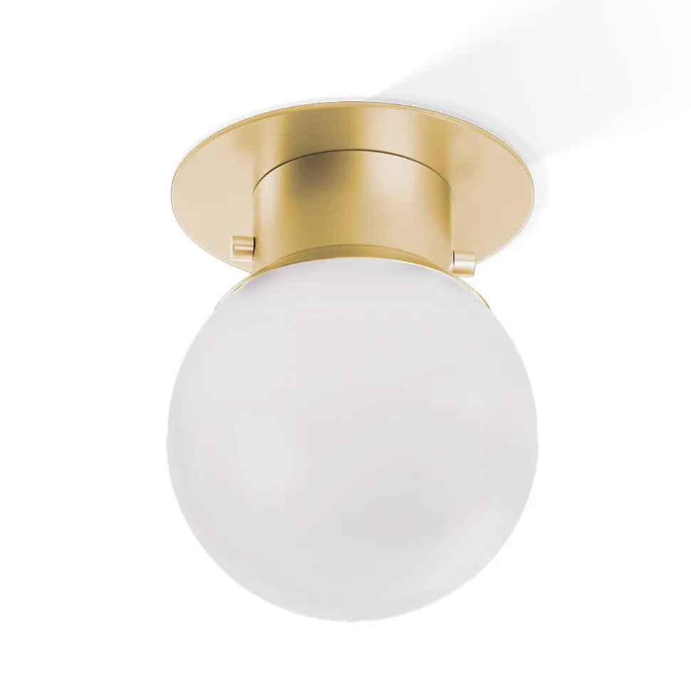 Decor Walther Globe 20 loftlampe, guld/mat