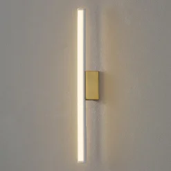 Decor Walther Omega 2 væglampe, mat guld
