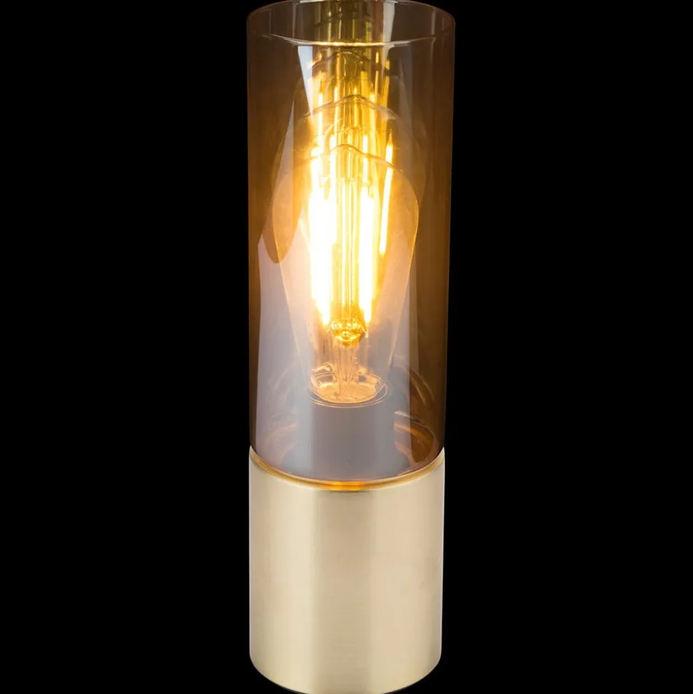 Dekorativ bordlampe Annika i messing