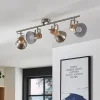 Dennis loftlampe med træ, 4 lyskilder.