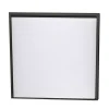 Desdy LED-loftlampe, 30 x 30 cm, IP54, sort