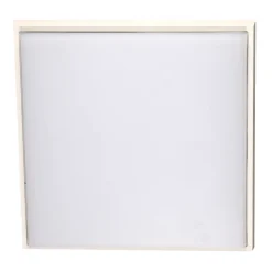 Desdy LED udendørs loftlampe, 30 x 30 cm, hvid
