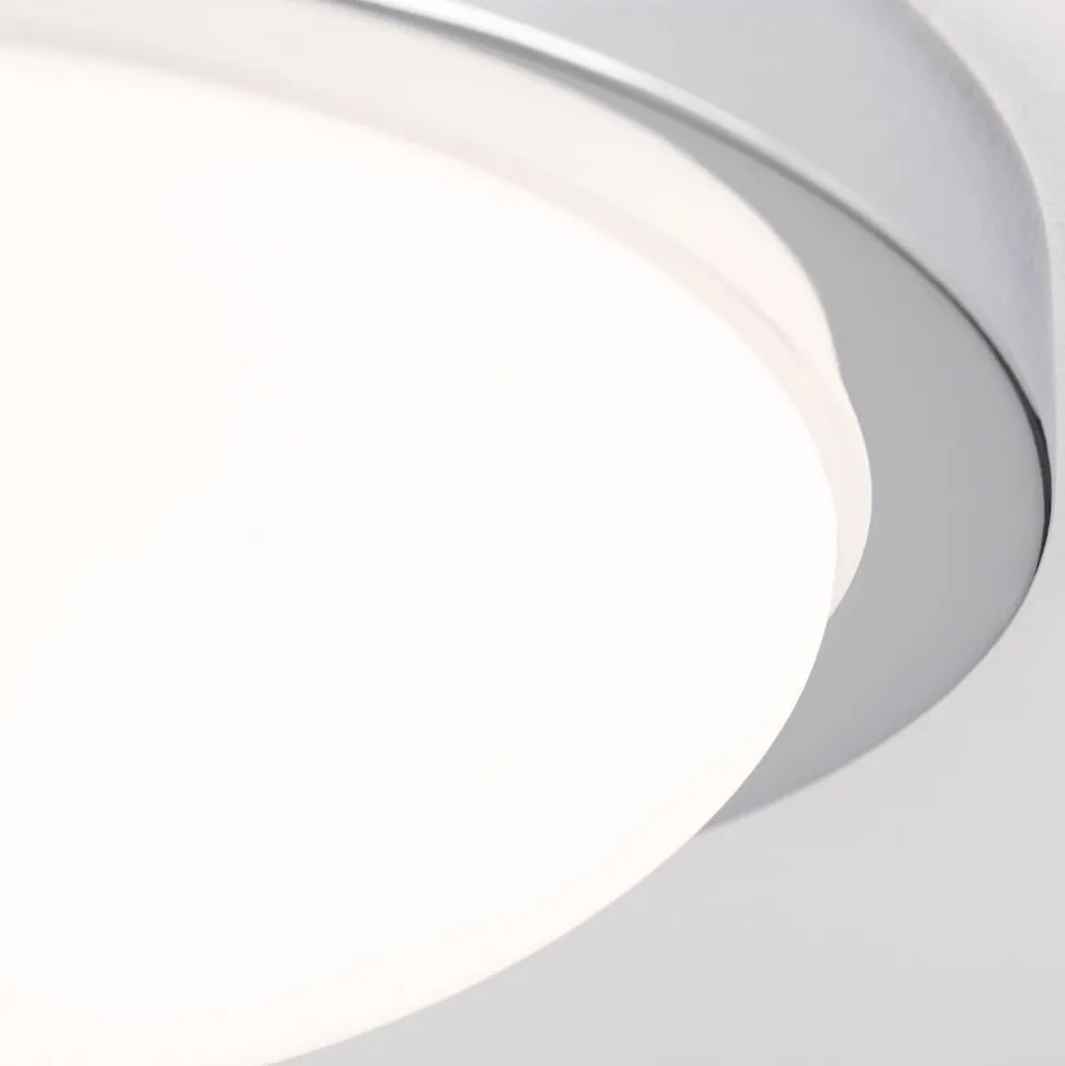 Diskret MINEA loftlampe Ø 32 cm i krom