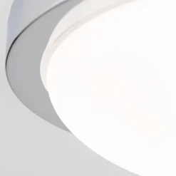 Diskret MINEA loftlampe Ø 32 cm i krom