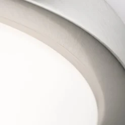 Diskret MINEA loftlampe Ø 32 cm i nikkel