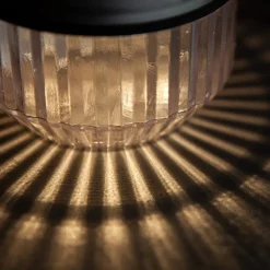 Diva LED-bordlampe, solcelle, IP44, sæt med 2 stk