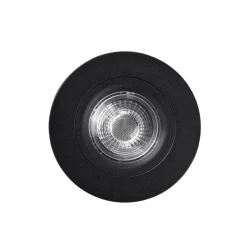 DL6809 LED-downlight, rundt, sort