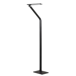 Dæmpbar LED gulvlampe Salome, variabel lysfarve