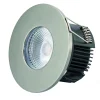 DOTLUX MULTIsun LED indbygningslampe, rund, nikkel