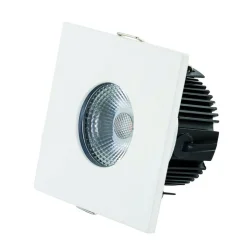 DOTLUX MULTIsun LED indbygningslampe kantet, hvid