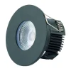 DOTLUX MULTIsun LED indbygningslampe, rund, sort