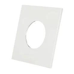 DOTLUX MULTIsun LED indbygningslampe kantet, krom
