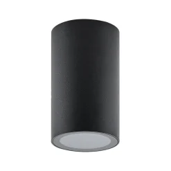 Downlight CAN, sort, IP44, Ø 6 cm, metal, GU10
