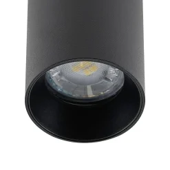 Downlight CAN, sort, IP20, Ø 6 cm, metal, GU10