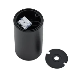 Downlight CAN, sort, IP20, Ø 6 cm, metal, GU10