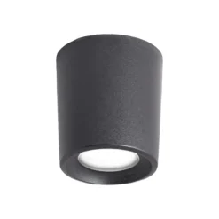 Downlight Livia 9,6 cm sort/frostet kunstharpiks GU10 CCT