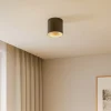 Downlight Point Tone, sort, indvendig sølv