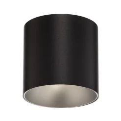 Downlight Point Tone, sort, indvendig sølv