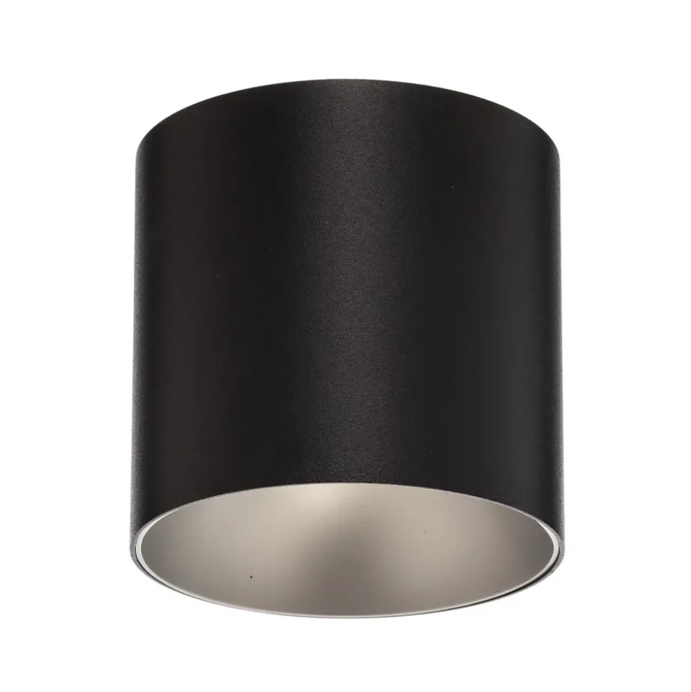 Downlight Point Tone, sort, indvendig sølv