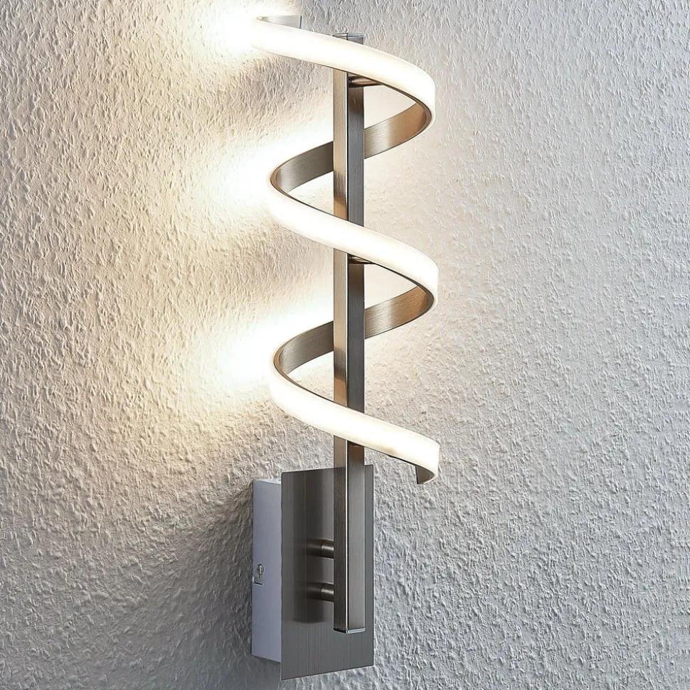 Drejet LED-væglampe Pierre