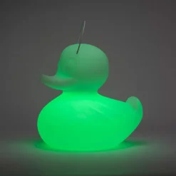 DUCK-DUCK XL udendørs LED-designerlampe, gul