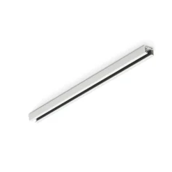dUOline 2-faset skinne, hvid mat, 50 cm