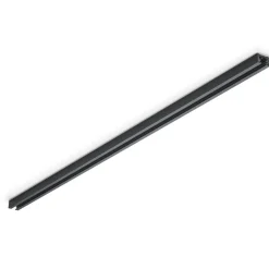 dUOline 2-faset skinne, sort mat, 100 cm