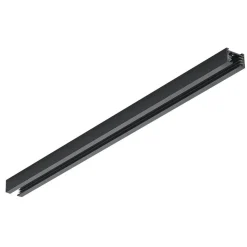 dUOline 2-faset skinne, sort mat, 50 cm