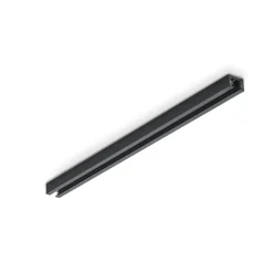 dUOline 2-faset skinne, sort mat, 50 cm