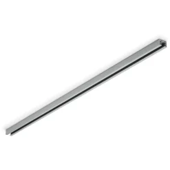 dUOline 2-faset skinne, titanium, 100 cm