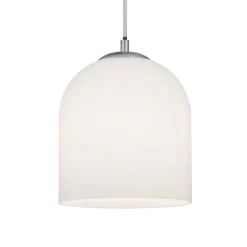 DUOline Ontario-pendel, 2-faset skinne, E14, glas