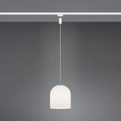DUOline Ontario-pendel, 2-faset skinne, E14, glas