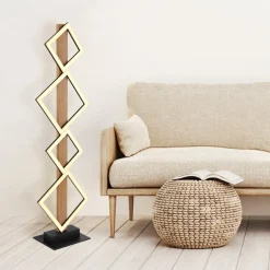 Dustin LED-gulvlampe, 4 lyskilder