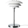 Dyberg Larsen DL20 bordlampe metal hvid