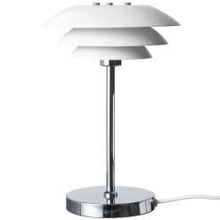 Dyberg Larsen DL20 bordlampe metal hvid