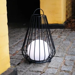 Dyberg Larsen LED-bordlampe Evesham, højde 48 cm