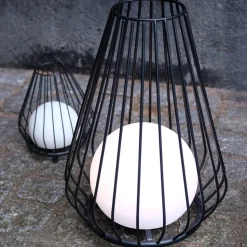 Dyberg Larsen LED-bordlampe Evesham, højde 48 cm