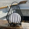 Dyberg Larsen LED-bordlampe Evesham, højde 23 cm