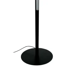 Dyberg Larsen LED-gulvlampe Vagner, sort, højde 150 cm