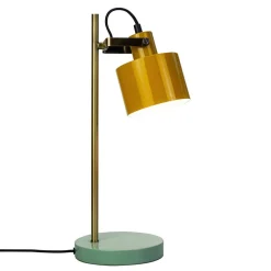 Dyberg Larsen Ocean bordlampe karry/messing/turkis