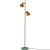 Dyberg Larsen Ocean gulvlampe karry/messing/turkis
