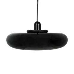 Dyberg Larsen Planet hængelampe, sort, Ø 40 cm, metal