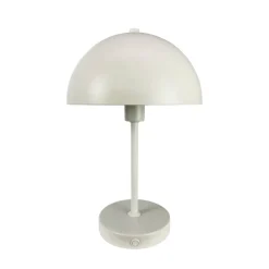 Dyberg Larsen Stockholm bordlampe til opladning, perlehvid