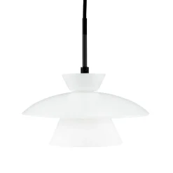 Dyberg Larsen Valby pendellampe i glas, Ø 20cm
