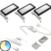 Dynamic Sky LED-underskabslampe 3 stk., sort