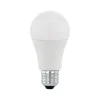E27 A60 9 W LED-pære, varmhvid, opal