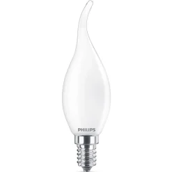 E14 BA35 2,2W LED kertepære vindstød 2.700 K mat
